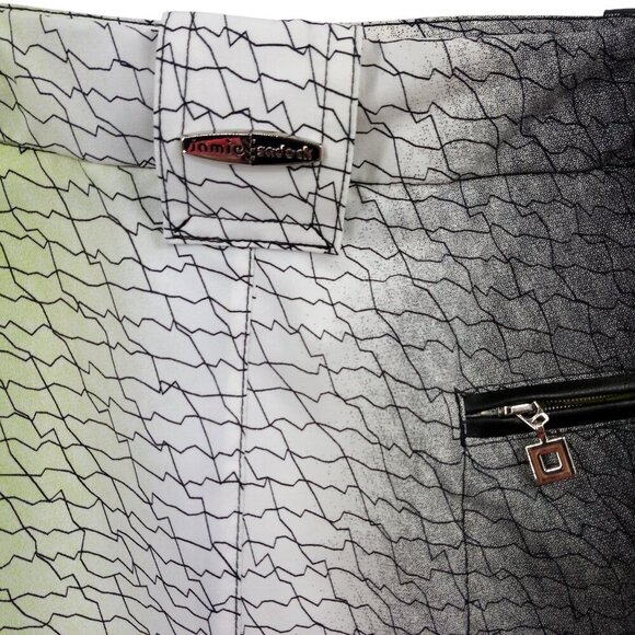 Jamie Sadock Ombre Straight Stretch Athletic Golf Skirt Size 6 Pockets Green - Picture 7 of 11